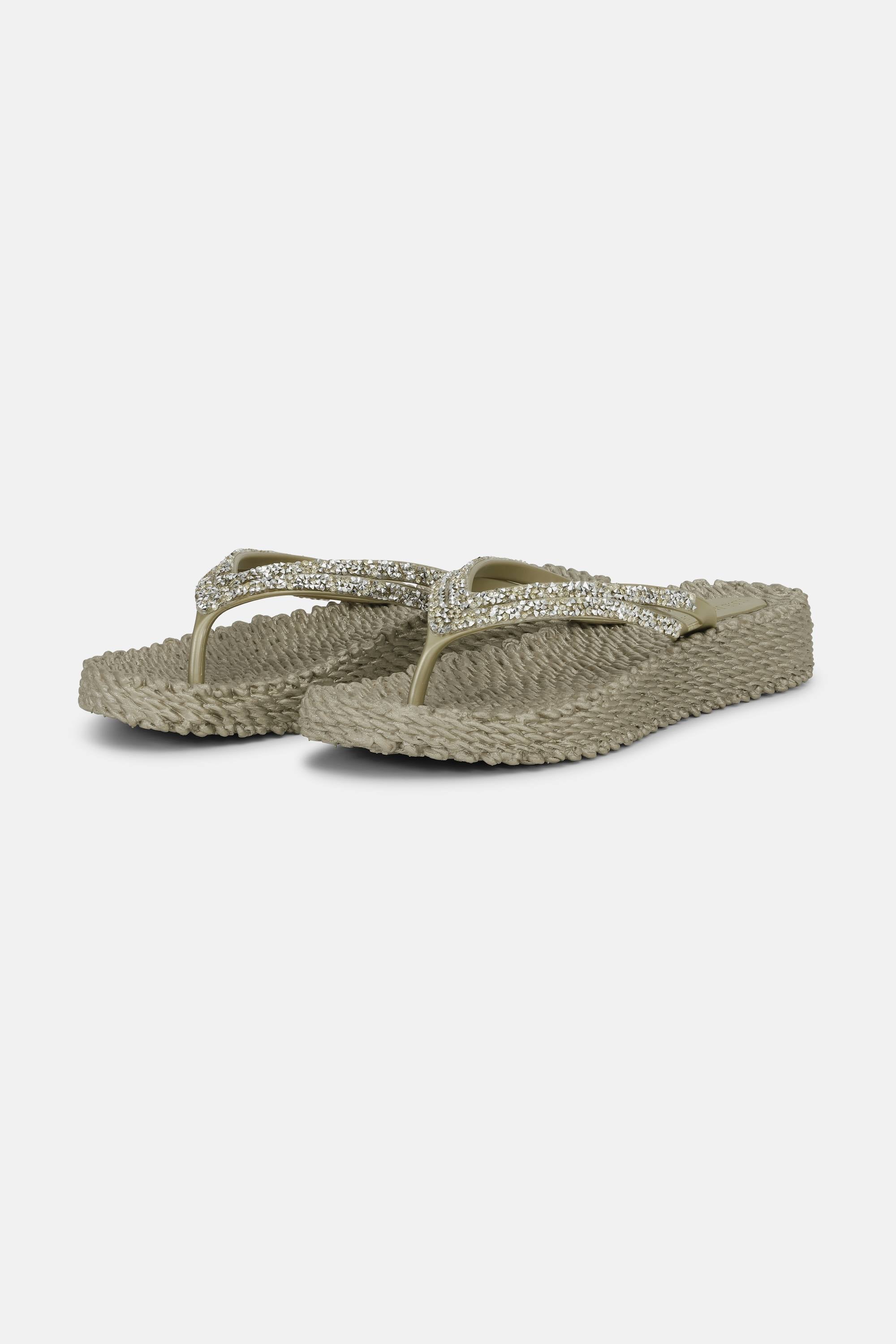 Platform Klipklapper Glimmersten - Platin